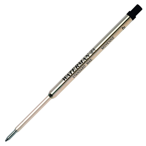 Стержень шариковый WATERMAN (Франция) Standard Maxima металлический 112мм, 0,5мм, черный, 1964017
