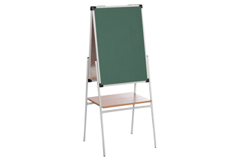 Двухсторонний мольберт "Теремок" (мел) 750х500х1450( h) 