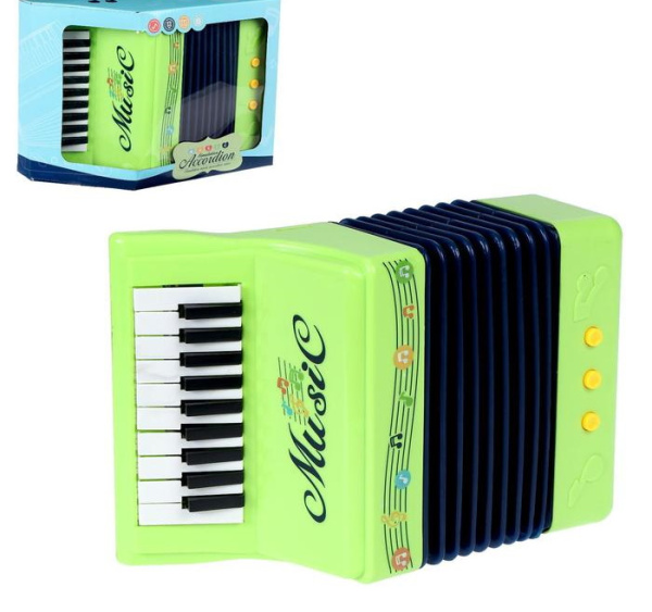 Игрушка музыкальная «Аккордеон», МИКС
