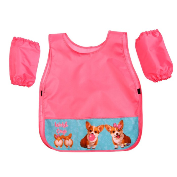 Фартук для труда, (накидка) + нарукавники, 475 х 410 мм, "Корги"