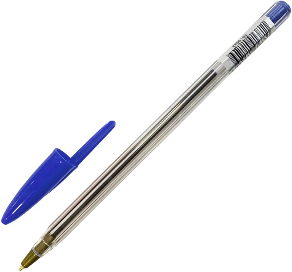Ручка шариковая DOLCE COSTO прозрачный корпус синяя 1,0мм
