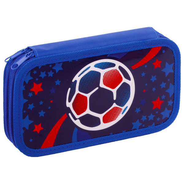 Пенал ПИФАГОР, 2 отделения, ламинированный картон, конгрев, 19х11 см, CHAMPIONSHIP, 229152