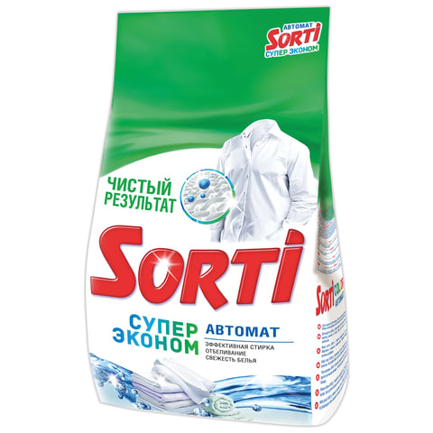 Стиральный порошок Sorti автомат 6кг, "Супер Эконом", ш/к 89406 Стиральный порошок Sorti автомат 6кг, "Супер Эконом", ш/к 89406